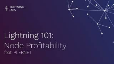 Lightning 101: Node Profitability feat PLEBNET