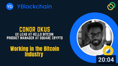 Saving for the future & working in the Bitcoin industry - Conor Okus