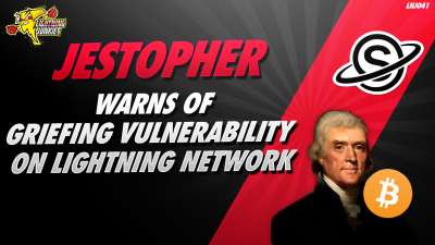 Jestopher Warns of Griefing Vulnerability on Lightning Network