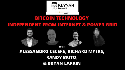 Bitcoin Technology Independent from Internet & Power Grid